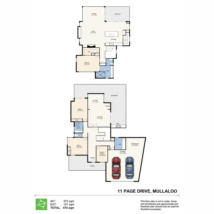Floorplan of Homely house listing, 11 Page Drive, Mullaloo WA 6027