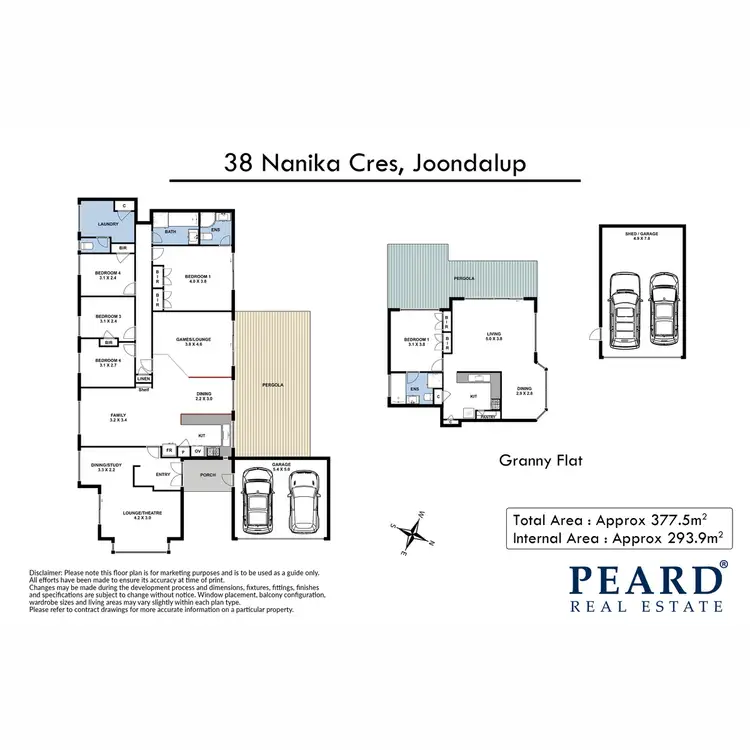 Floorplan of Homely house listing, 38 Nanika Crescent, Joondalup WA 6027