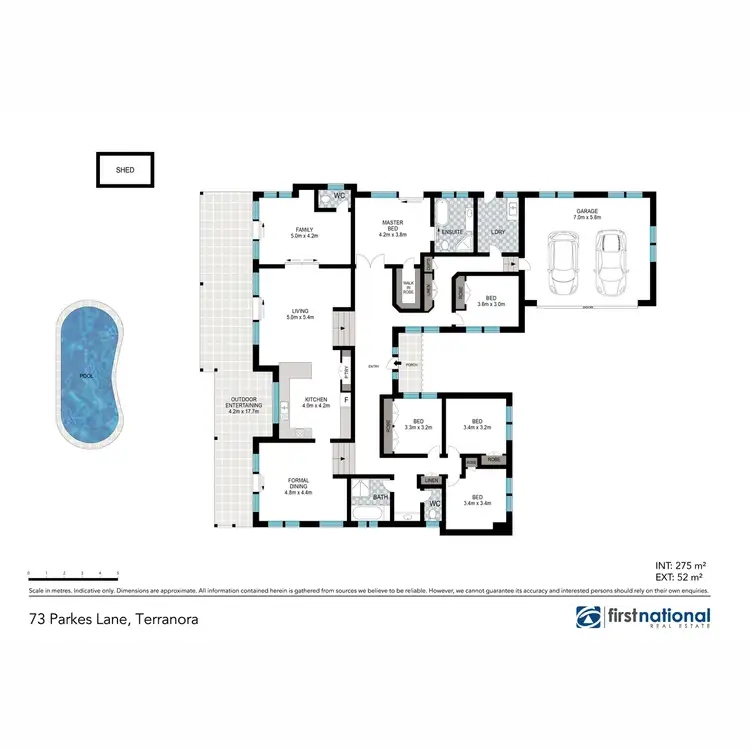 Floorplan of Homely house listing, 73 Parkes Lane, Terranora NSW 2486