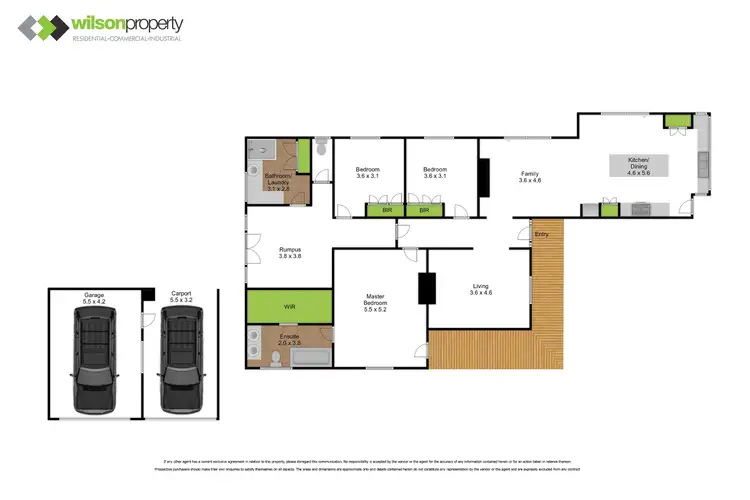 Floorplan of Homely house listing, 18 Moore Street, Traralgon VIC 3844