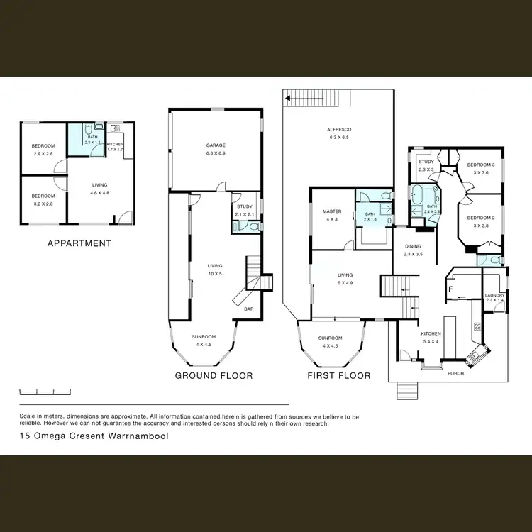 Floorplan of Homely house listing, 15 Omega Crescent, Warrnambool VIC 3280