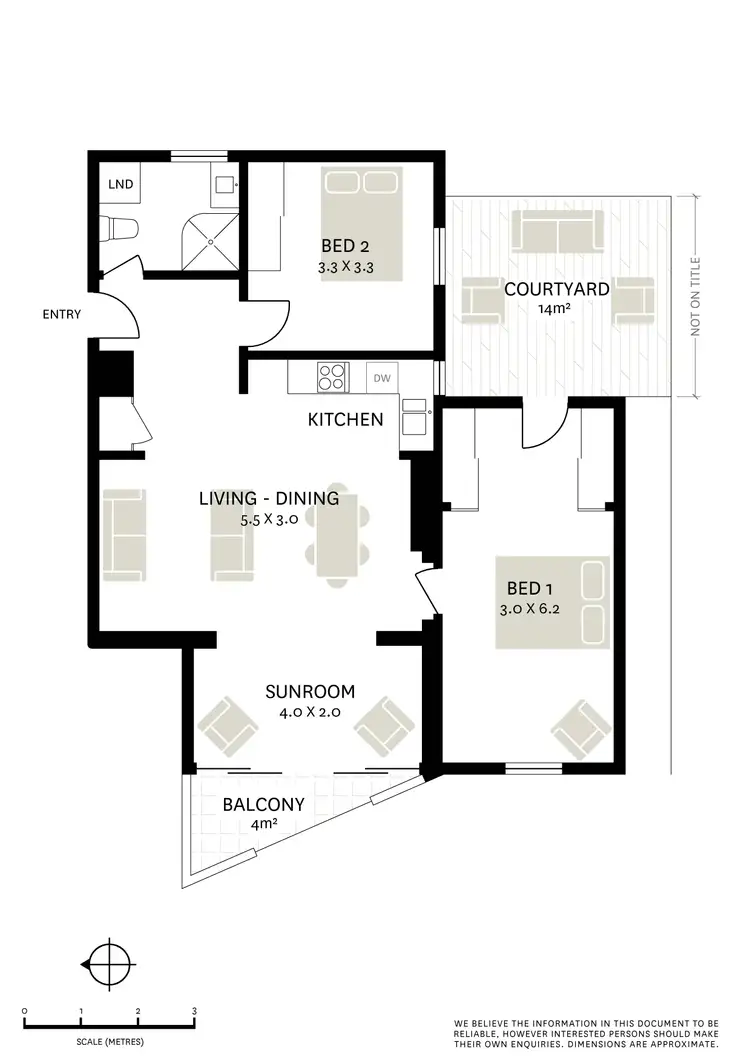 Floorplan of Homely apartment listing, 2/186 Forbes Street, Darlinghurst NSW 2010