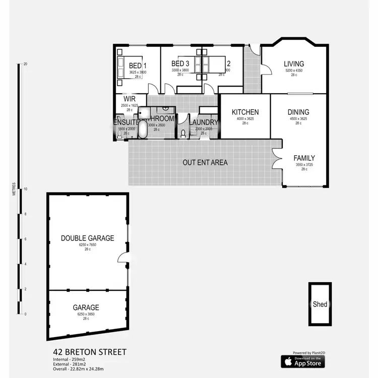 Floorplan of Homely house listing, 42 Breton Street, Warrnambool VIC 3280