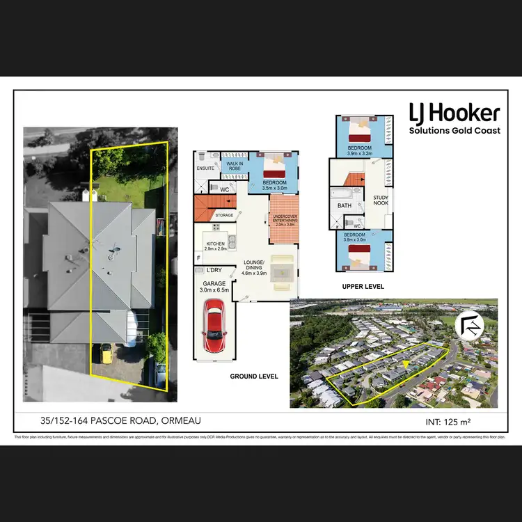 Floorplan of Homely townhouse listing, 35/152-164 Pascoe Road, Ormeau QLD 4208