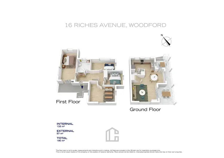 Floorplan of Homely house listing, 16 Riches Avenue, Woodford NSW 2778
