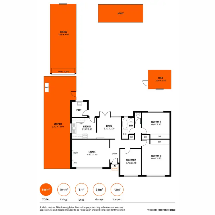 Floorplan of Homely house listing, 6 Pashen Street, Paradise SA 5075