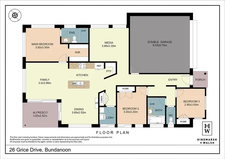 Floorplan of Homely house listing, 26 Grice Drive, Bundanoon NSW 2578