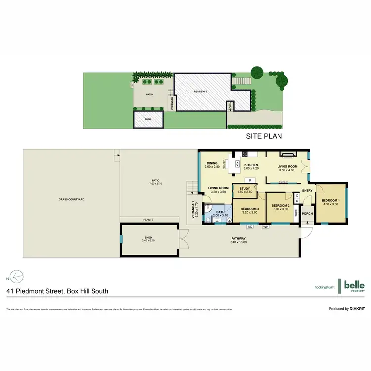 Floorplan of Homely house listing, 41 Piedmont Street, Box Hill South VIC 3128