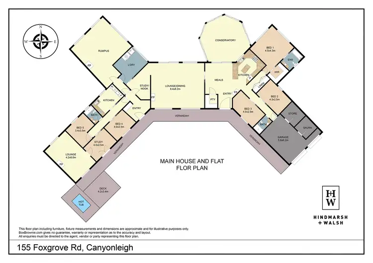 Floorplan of Homely rural property listing, 155 Foxgrove Road, Canyonleigh NSW 2577