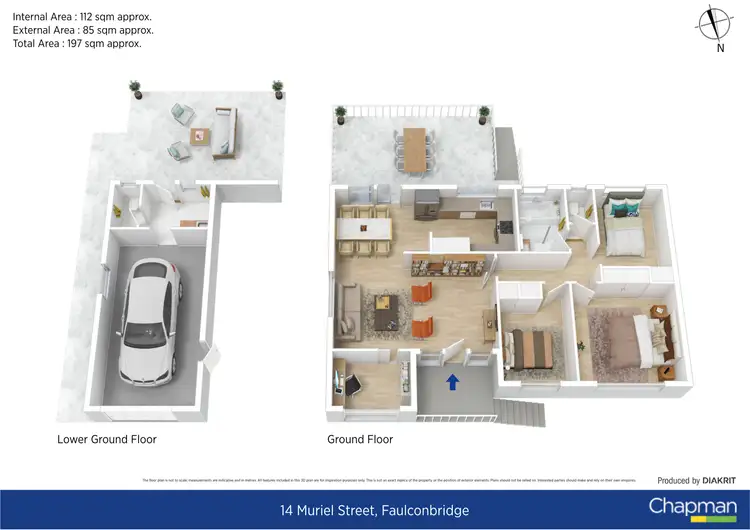 Floorplan of Homely house listing, 14 Muriel Street, Faulconbridge NSW 2776