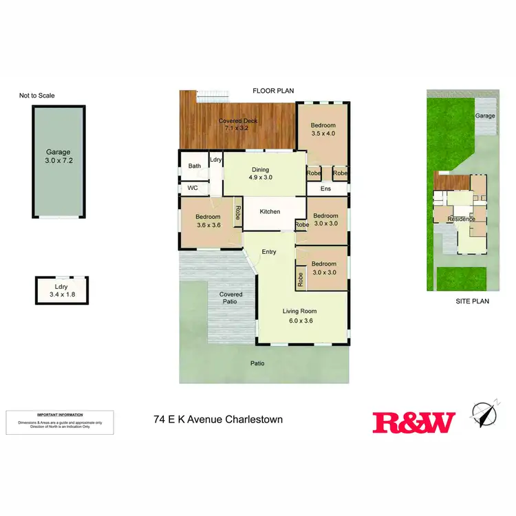 Floorplan of Homely house listing, 74 E K Avenue, Charlestown NSW 2290