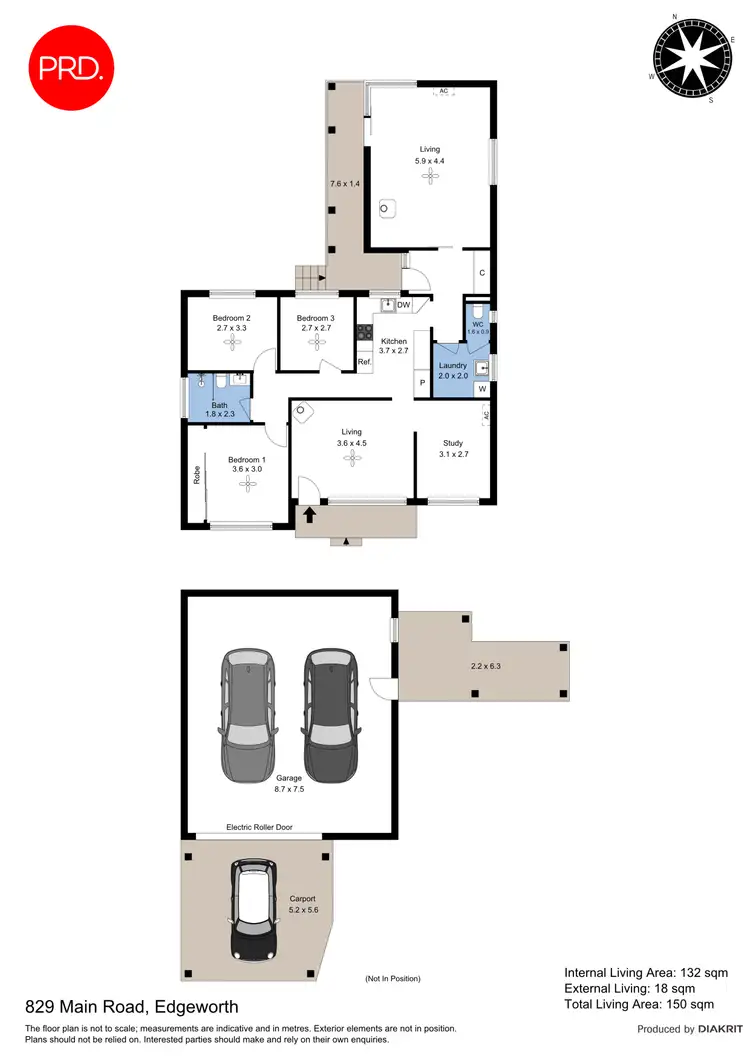 Floorplan of Homely house listing, 829 Main Road, Edgeworth NSW 2285