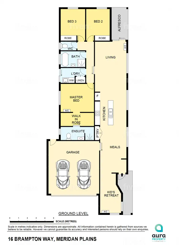 Floorplan of Homely house listing, 16 Brampton Way, Meridan Plains QLD 4551