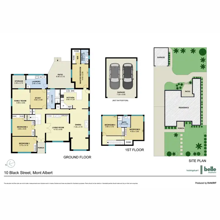 Floorplan of Homely house listing, 10 Black Street, Mont Albert VIC 3127