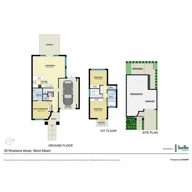 Floorplan of Homely house listing, 1B Rowland Street, Mont Albert VIC 3127