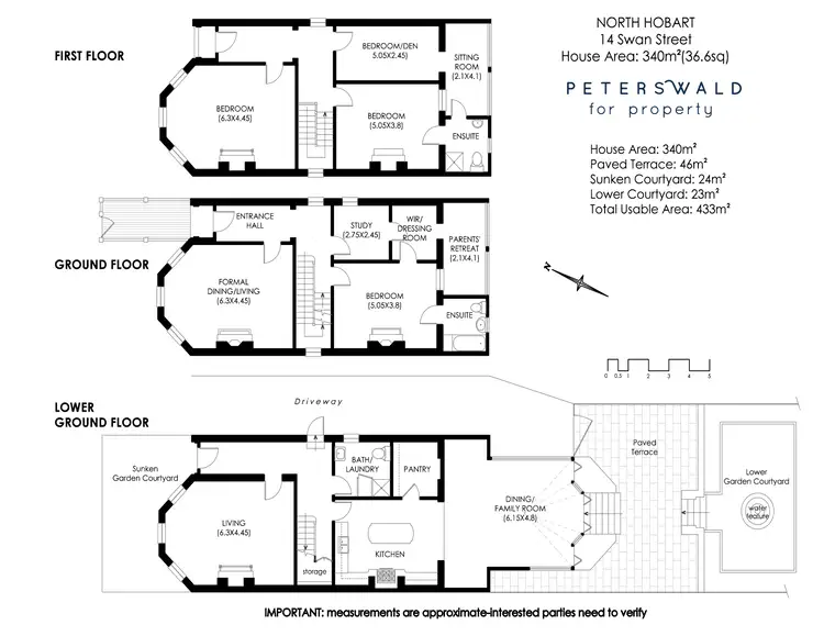 Floorplan of Homely house listing, 14 Swan Street, North Hobart TAS 7000