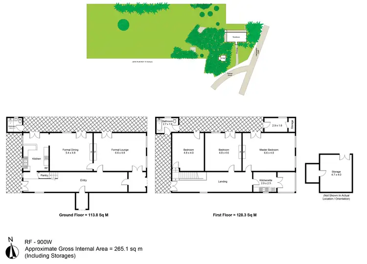 Floorplan of Homely house listing, 1 Oakhampton Road, Maitland NSW 2320