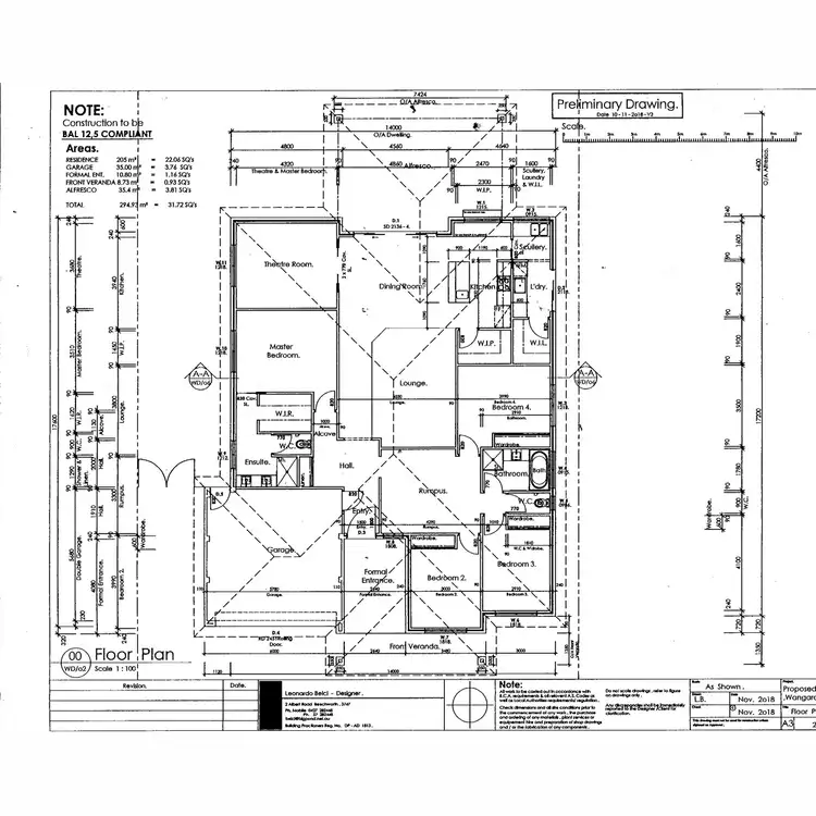 Floorplan of Homely house listing, 6 Sarakos Circuit, Wangaratta VIC 3677