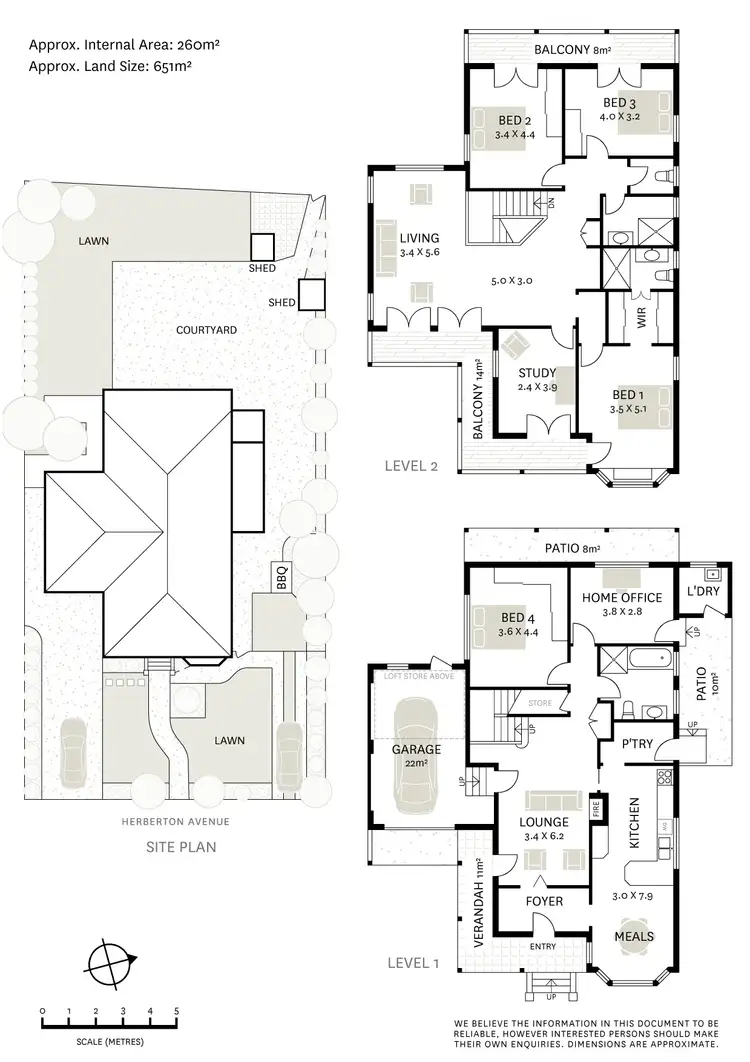 Floorplan of Homely house listing, 10 Herberton Avenue, Hunters Hill NSW 2110
