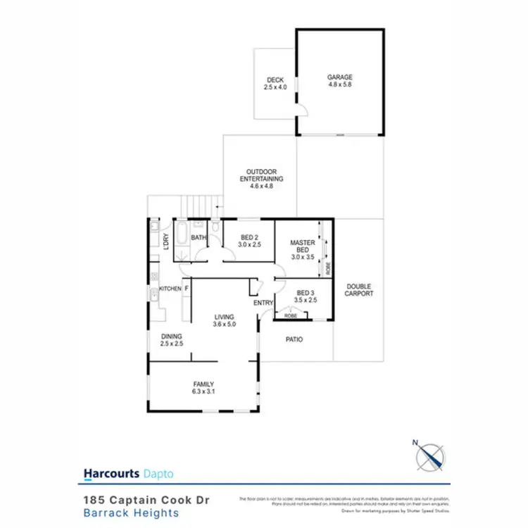 Floorplan of Homely house listing, 185 Captain Cook Drive, Barrack Heights NSW 2528