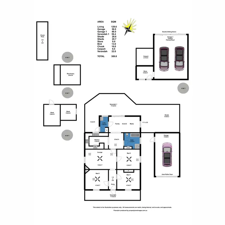 Floorplan of Homely house listing, 17 Rudolf Street, Mannum SA 5238