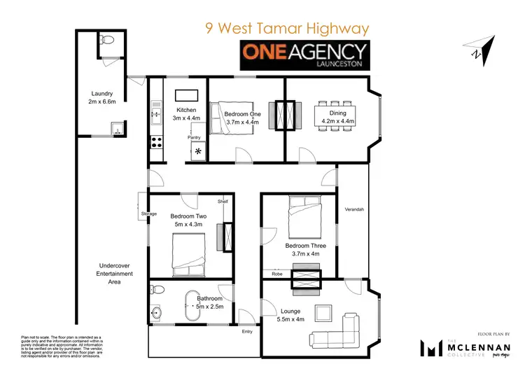 Floorplan of Homely house listing, 9 West Tamar Road, Trevallyn TAS 7250