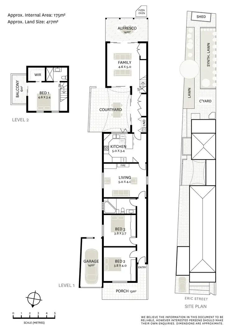 Floorplan of Homely house listing, 18 Eric Street, Lilyfield NSW 2040