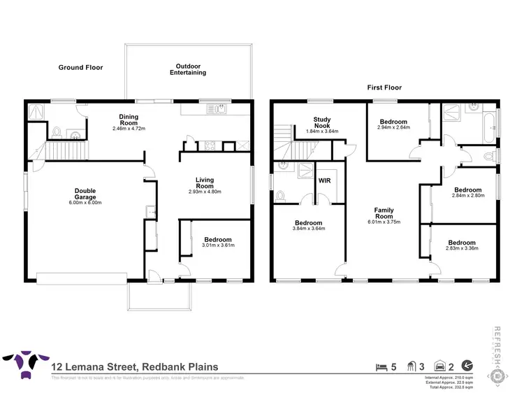 Floorplan of Homely house listing, 12 Lemana Street, Redbank Plains QLD 4301