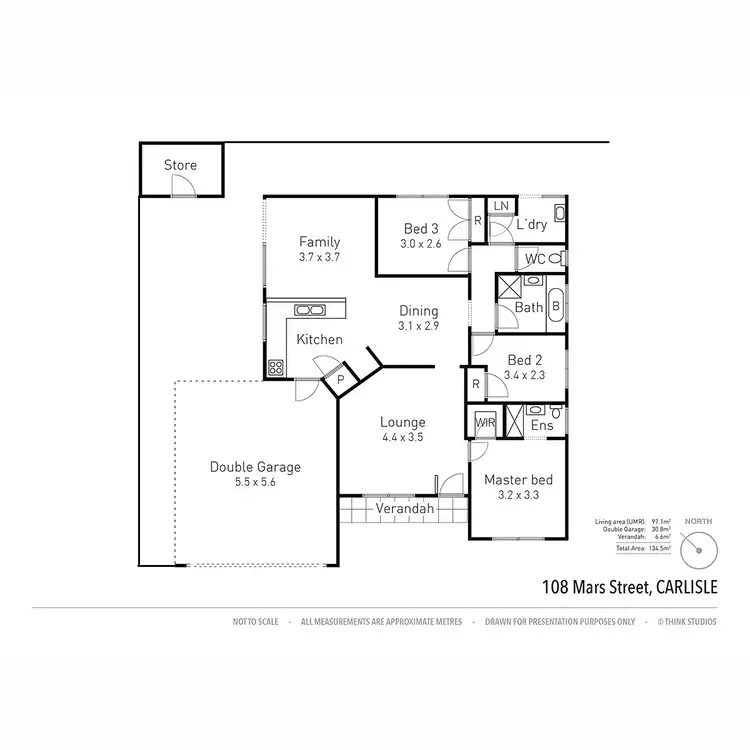 Floorplan of Homely villa listing, 108 Mars Street, Carlisle WA 6101
