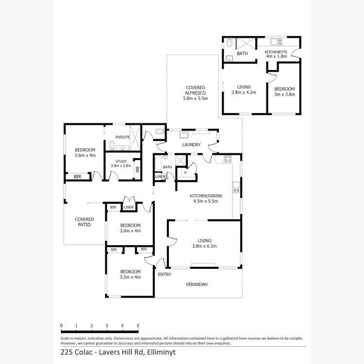 Floorplan of Homely house listing, 225 Colac Lavers Hill Road, Elliminyt VIC 3250