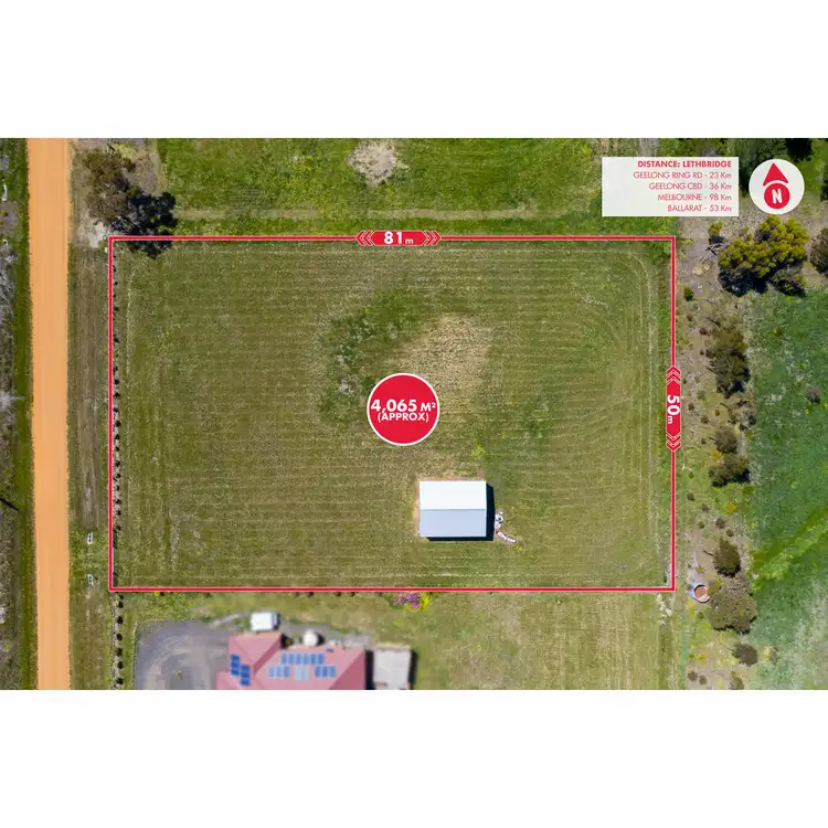 Floorplan of Homely land listing, 26 Brady Road, Lethbridge VIC 3332