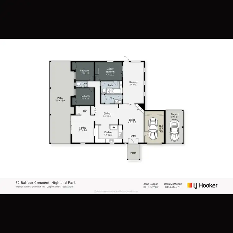 Floorplan of Homely house listing, 32 Balfour Crescent, Highland Park QLD 4211