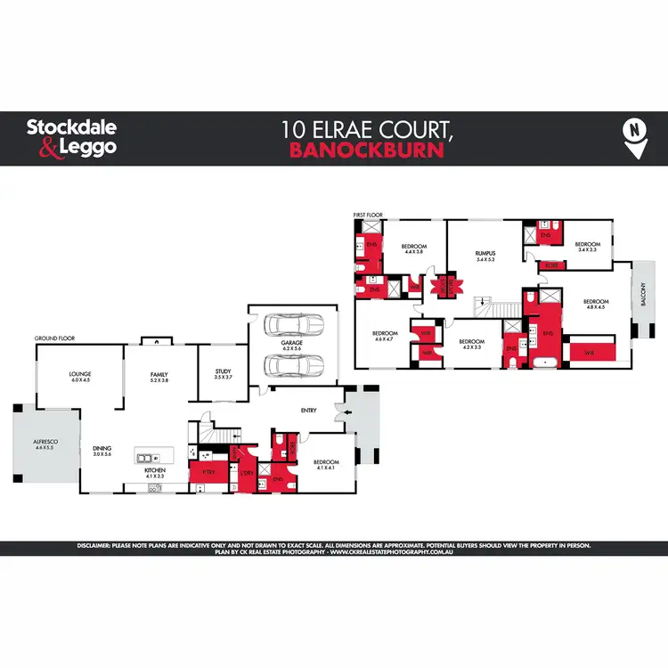 Floorplan of Homely house listing, 10 Elrae Court, Bannockburn VIC 3331