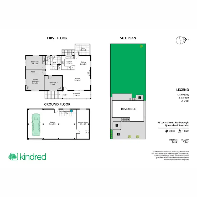 Floorplan of Homely house listing, 53 Lucas Street, Scarborough QLD 4020
