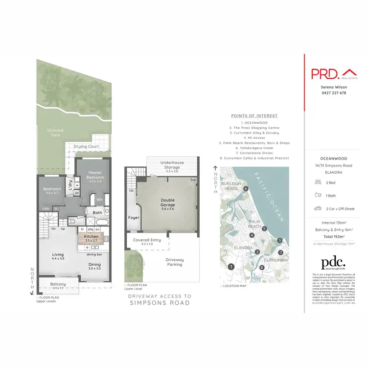 Floorplan of Homely townhouse listing, 14/31 Simpsons Road, Elanora QLD 4221