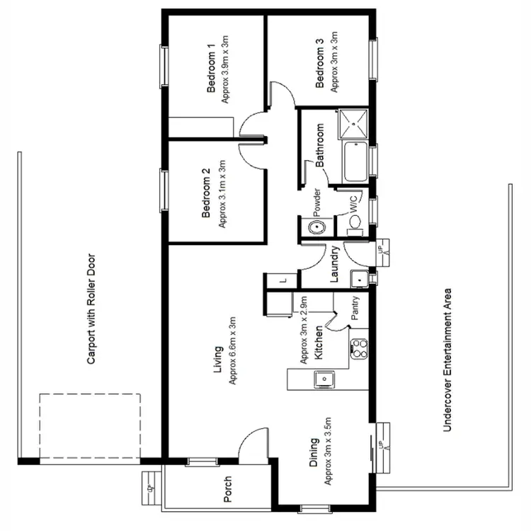Floorplan of Homely house listing, 30 Forster Street, Port Augusta SA 5700