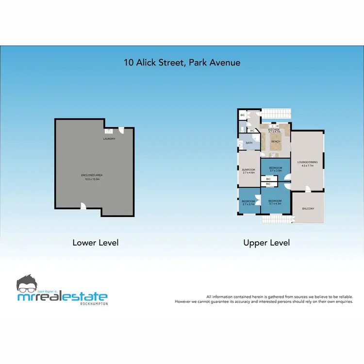 Floorplan of Homely house listing, 10 Alick Street, Park Avenue QLD 4701