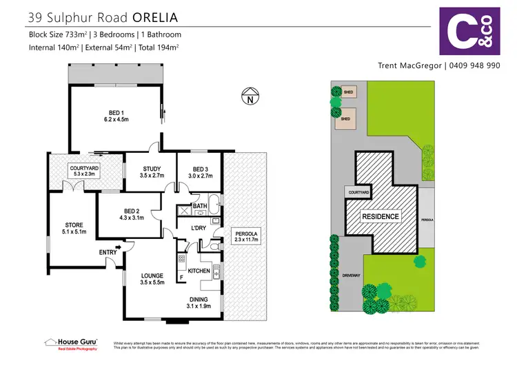 Floorplan of Homely house listing, 39 Sulphur Road, Orelia WA 6167