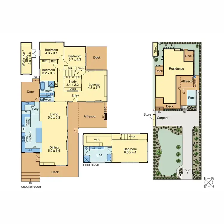 Floorplan of Homely house listing, 20 Dominion Road, Mount Martha VIC 3934