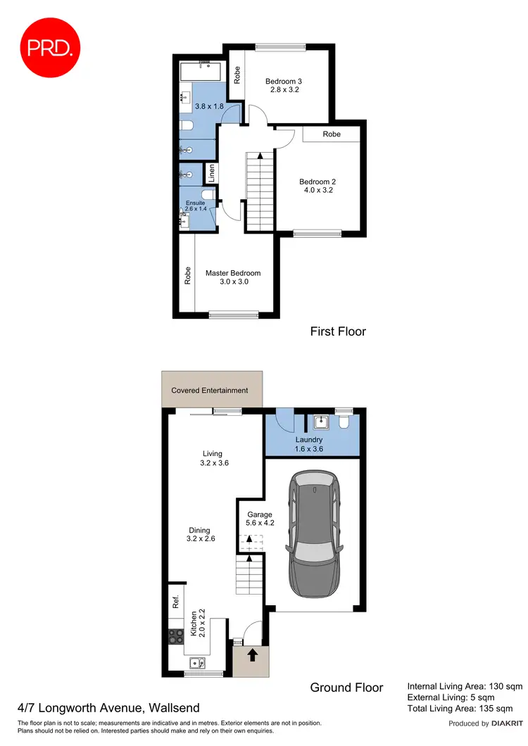Floorplan of Homely townhouse listing, 4/7 Longworth Avenue, Wallsend NSW 2287