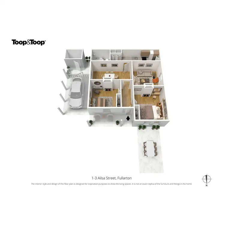 Floorplan of Homely house listing, 1/3 Ailsa Street, Fullarton SA 5063