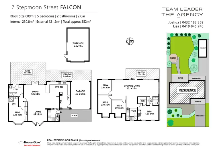 Floorplan of Homely house listing, 7 Stepmoon Street, Falcon WA 6210