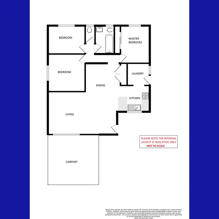 Floorplan of Homely house listing, 22 Tavistock Crescent, Lynwood WA 6147