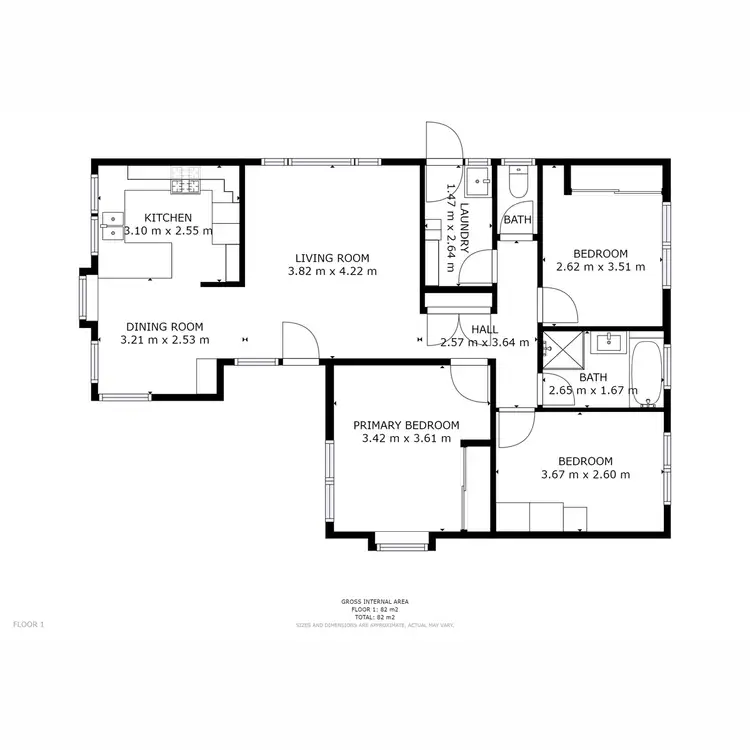 Floorplan of Homely house listing, 11 Keats Place, Ingleburn NSW 2565