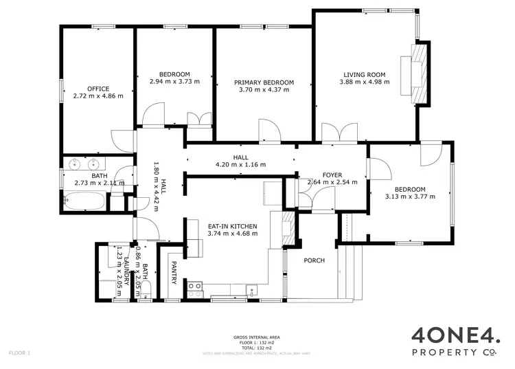 Floorplan of Homely rural property listing, 1541 Gordon River Road, Westerway TAS 7140