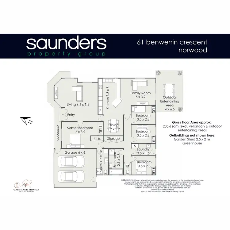 Floorplan of Homely house listing, 61 Benwerrin Crescent, Norwood TAS 7250