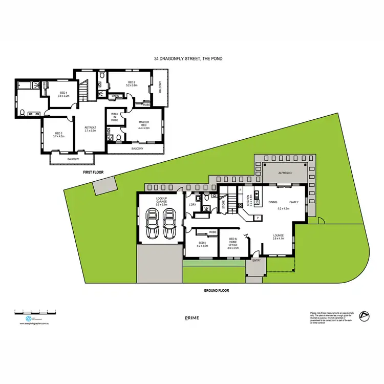 Floorplan of Homely house listing, 34 Dragonfly Street, The Ponds NSW 2769