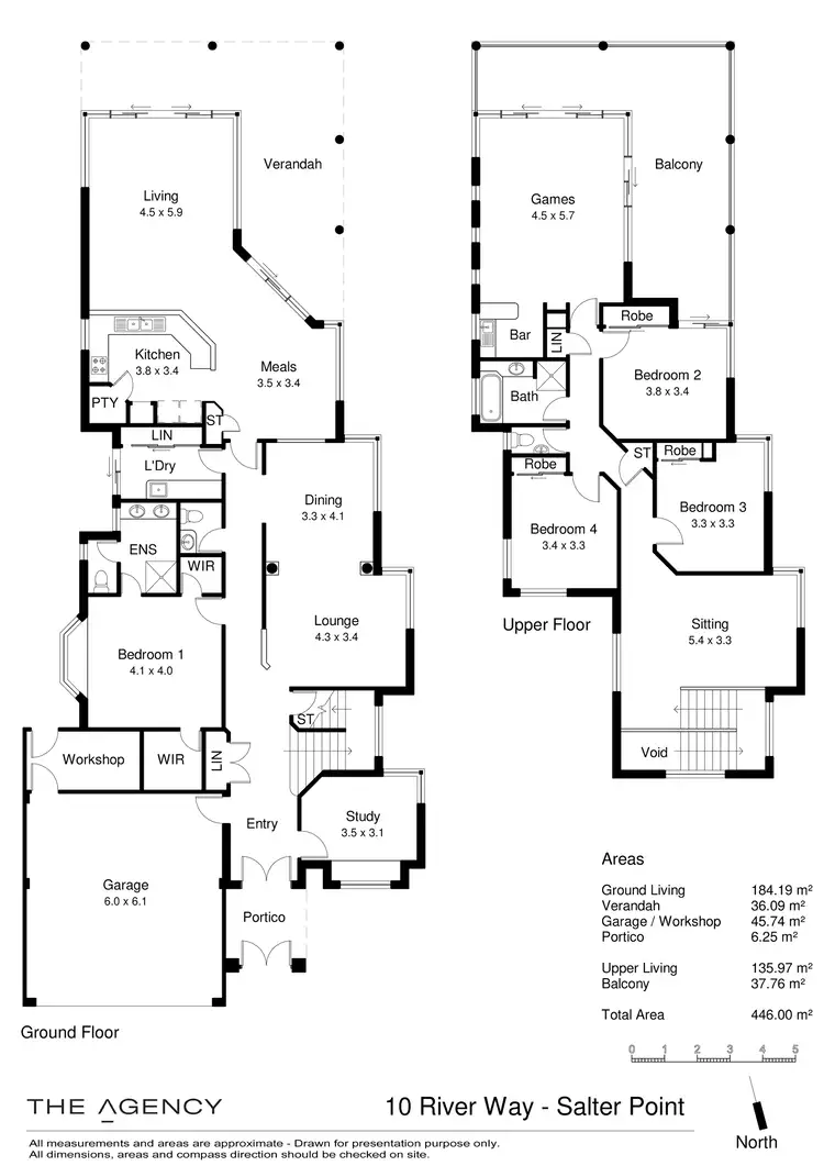 Floorplan of Homely house listing, 10 River Way, Salter Point WA 6152