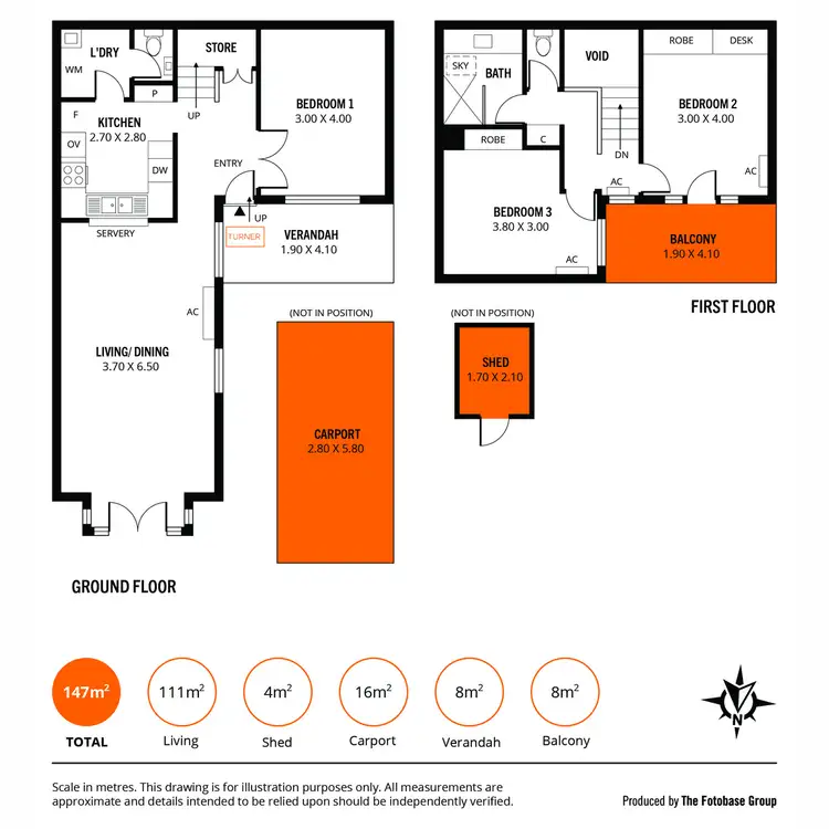 Floorplan of Homely house listing, 19 Ely Place, Adelaide SA 5000