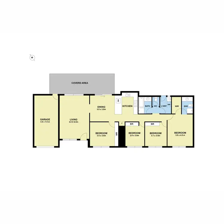 Floorplan of Homely house listing, 5 Songlark Crescent, Werribee VIC 3030